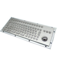 Ipari billentyűzet és trackball KB205TB